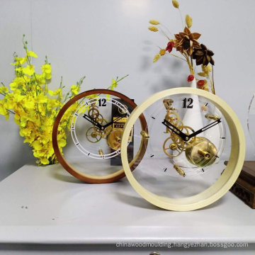 High-End Crafts Mechanical Wood Wall Clock